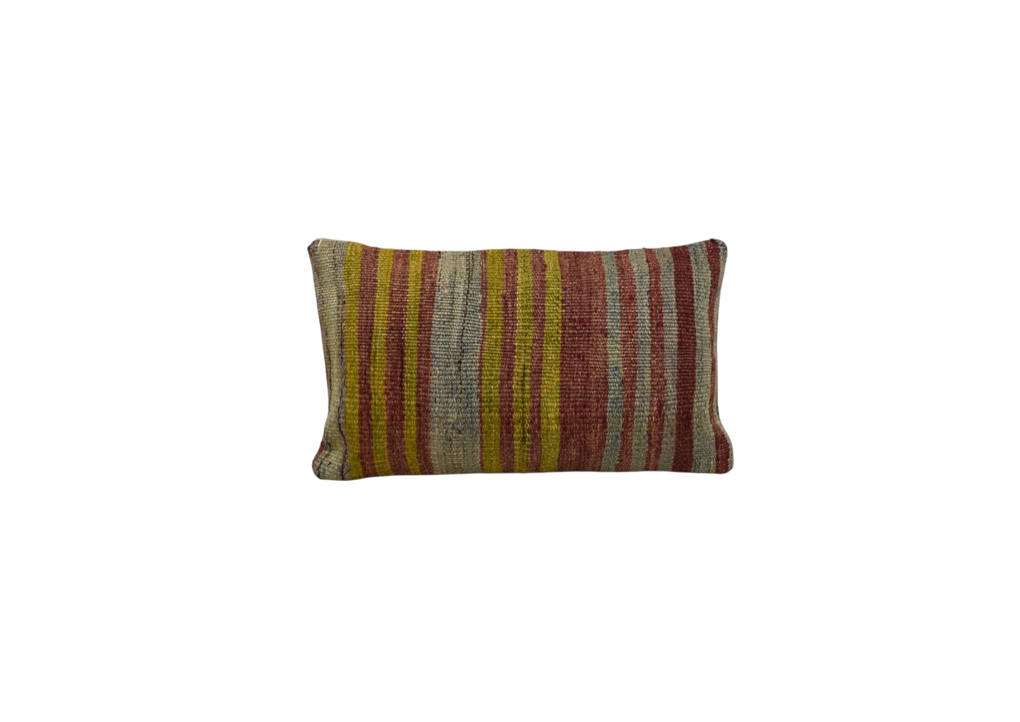 Yeni El Dokuma Dekoratif Lumbar Kilim Kırlent Yastık Kılıfı 6142