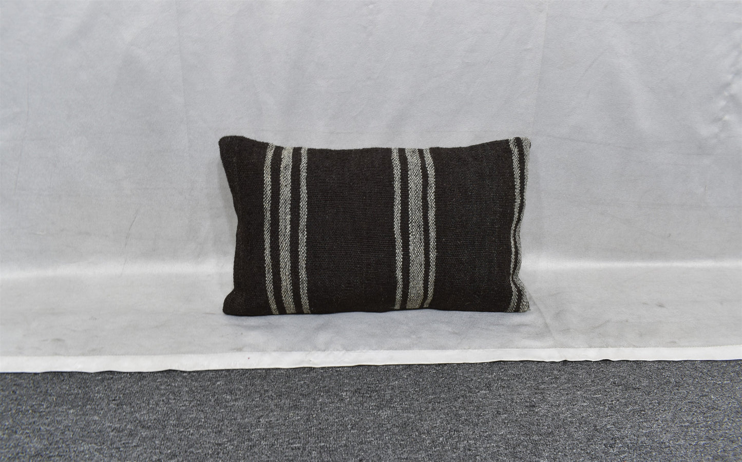 Yeni El Dokuma Dekoratif Lumbar Kilim Kırlent Yastık Kılıfı 6144