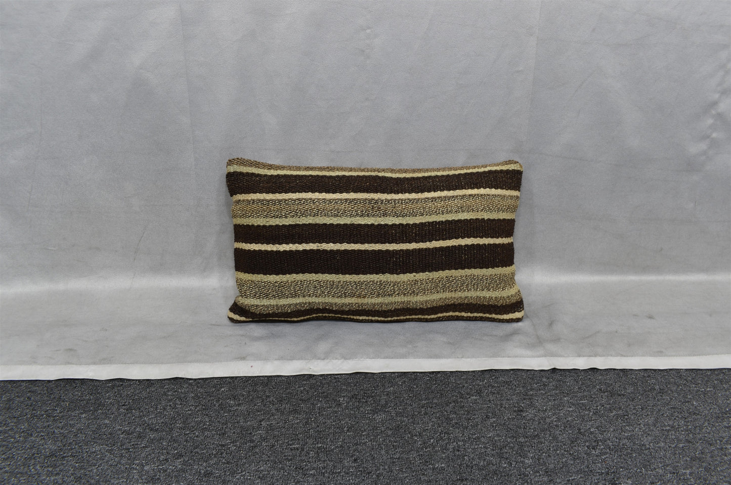 Yeni El Dokuma Dekoratif Lumbar Kilim Kırlent Yastık Kılıfı 6149