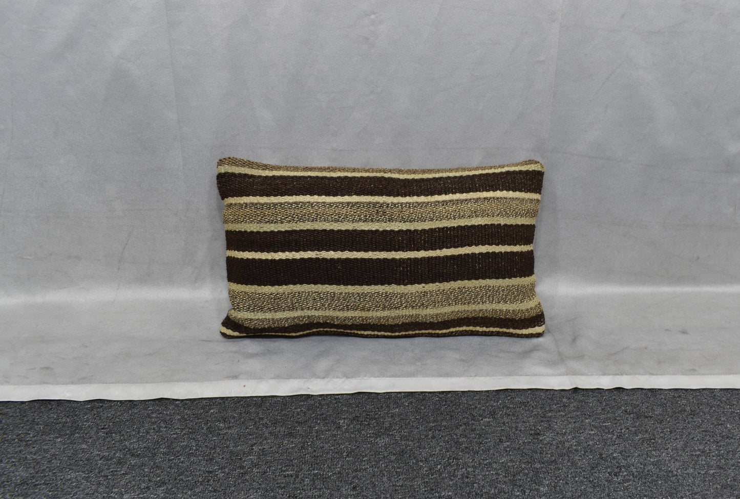 Yeni El Dokuma Dekoratif Lumbar Kilim Kırlent Yastık Kılıfı 6149