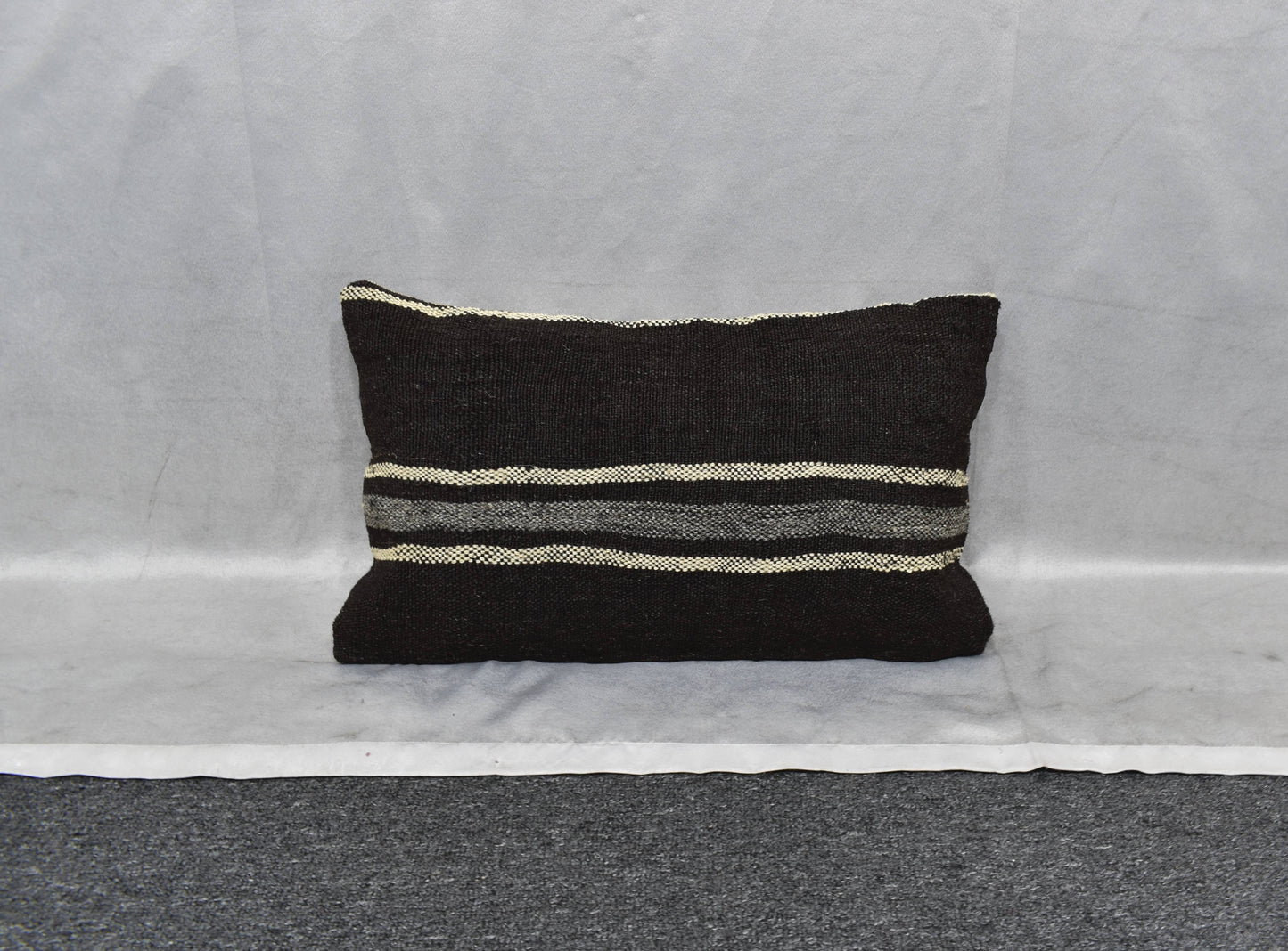 Yeni El Dokuma Dekoratif Lumbar Kilim Kırlent Yastık Kılıfı 6156