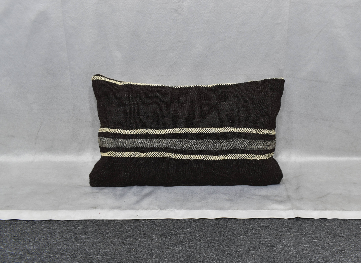 Yeni El Dokuma Dekoratif Lumbar Kilim Kırlent Yastık Kılıfı 6156