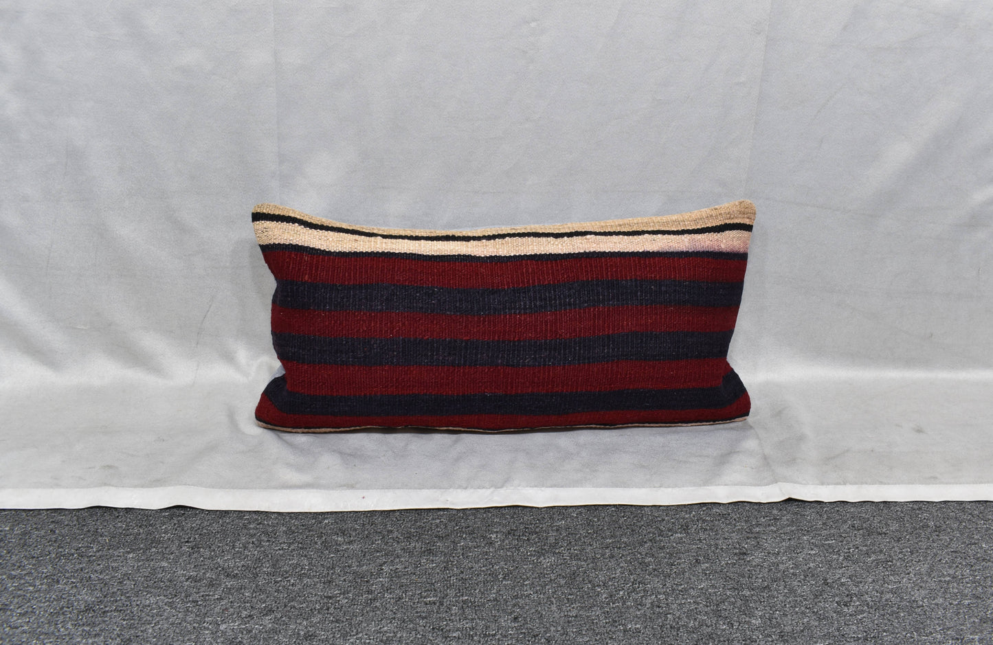 Yeni El Dokuma Dekoratif Lumbar Kilim Kırlent Yastık Kılıfı 6171