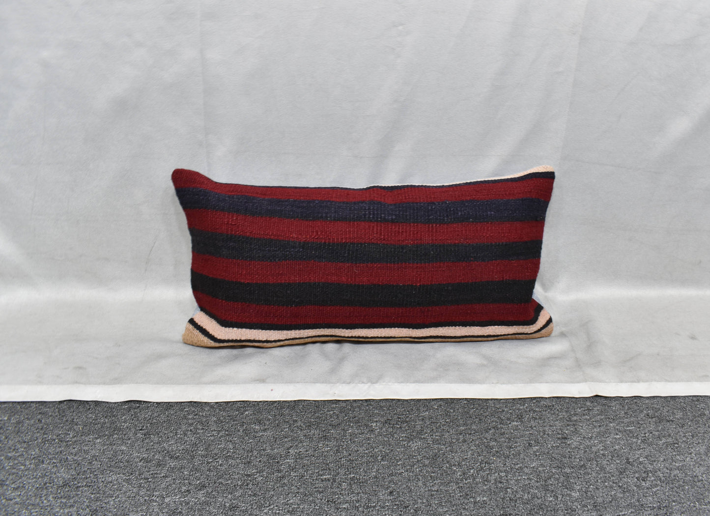 Yeni El Dokuma Dekoratif Lumbar Kilim Kırlent Yastık Kılıfı 6194