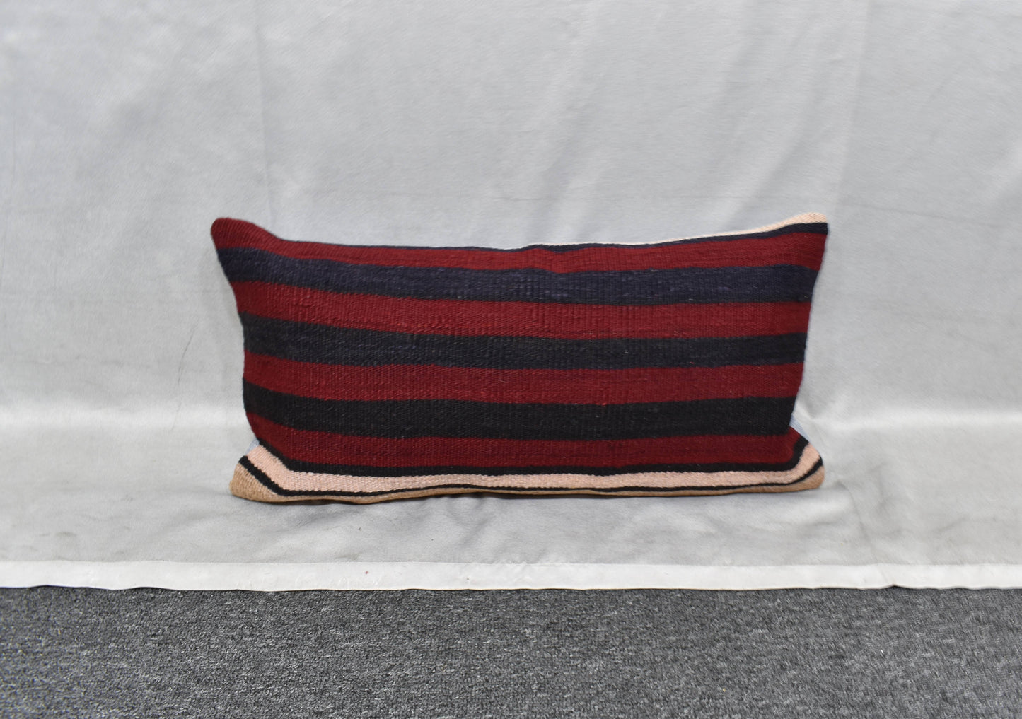 Yeni El Dokuma Dekoratif Lumbar Kilim Kırlent Yastık Kılıfı 6194