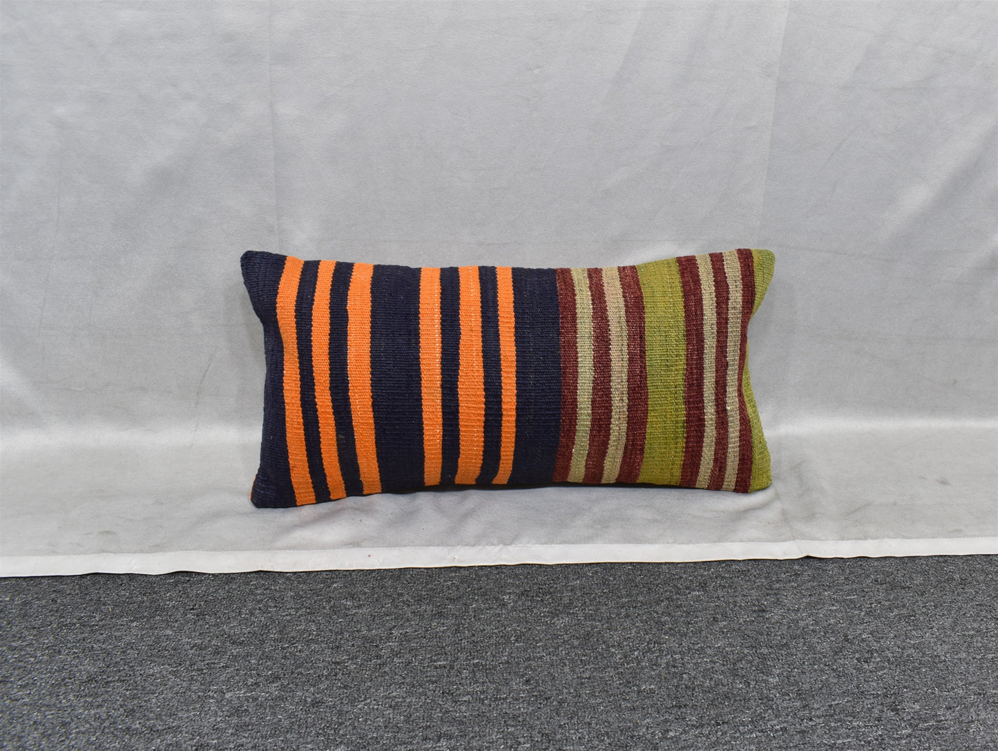Yeni El Dokuma Dekoratif Lumbar Kilim Kırlent Yastık Kılıfı 6197