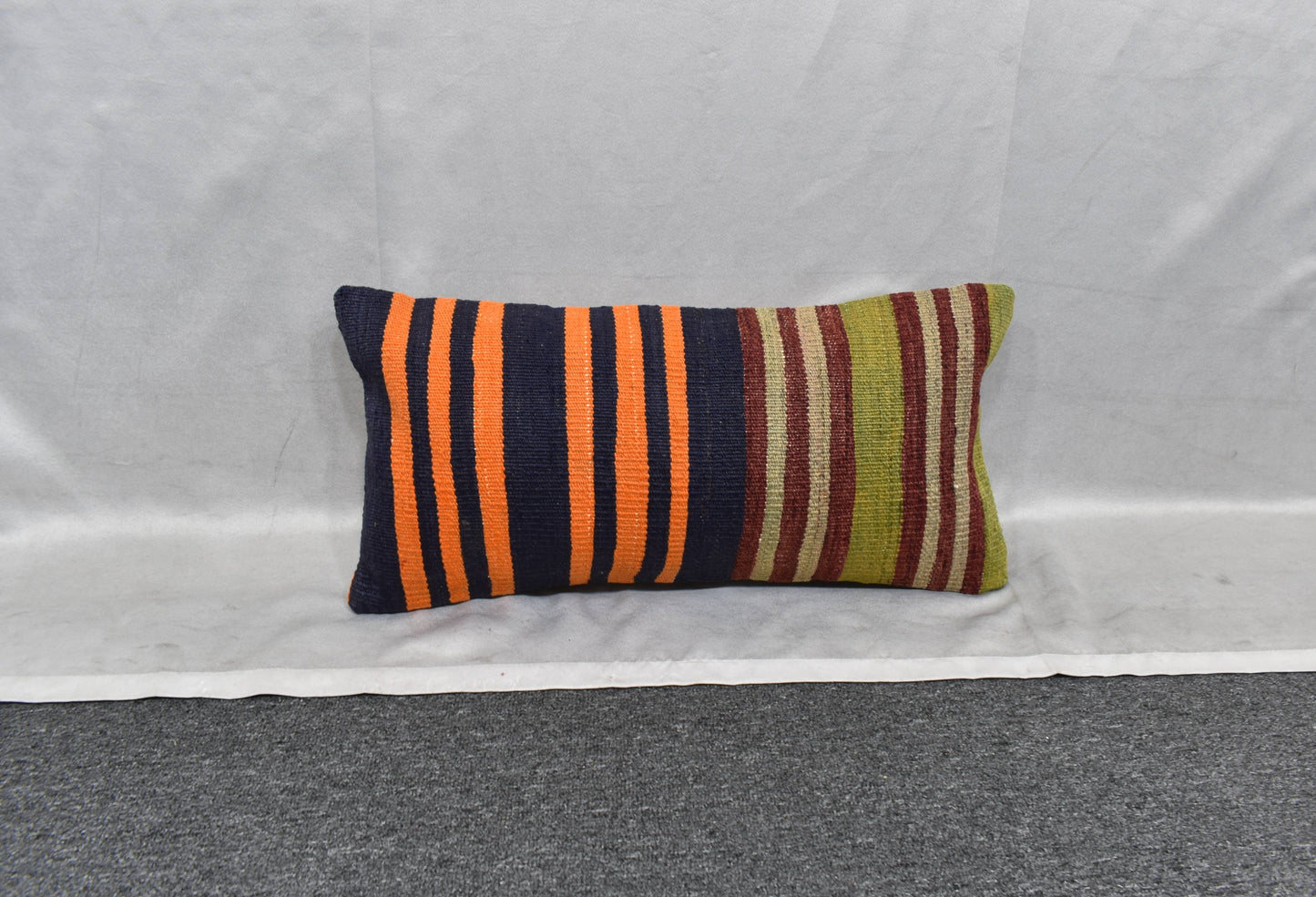 Yeni El Dokuma Dekoratif Lumbar Kilim Kırlent Yastık Kılıfı 6197
