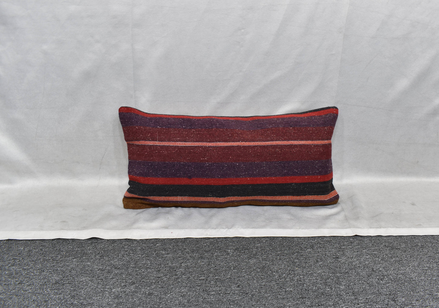 Yeni El Dokuma Dekoratif Lumbar Kilim Kırlent Yastık Kılıfı 6198