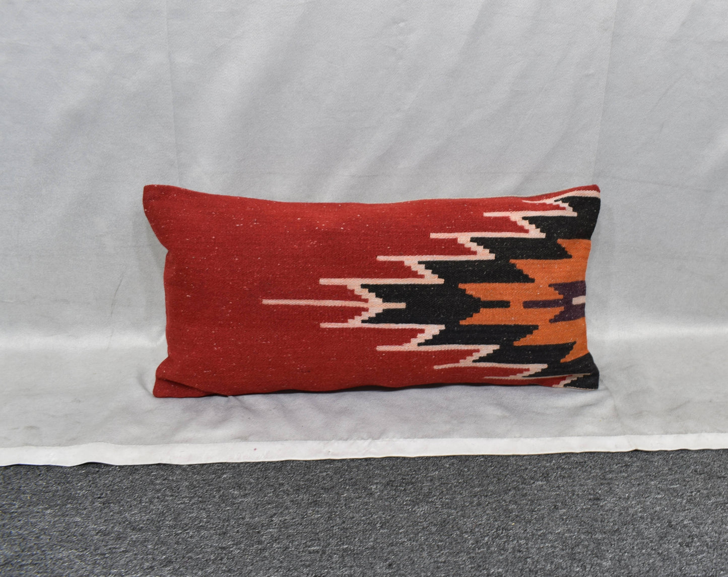 Yeni El Dokuma Dekoratif Lumbar Kilim Kırlent Yastık Kılıfı 6199
