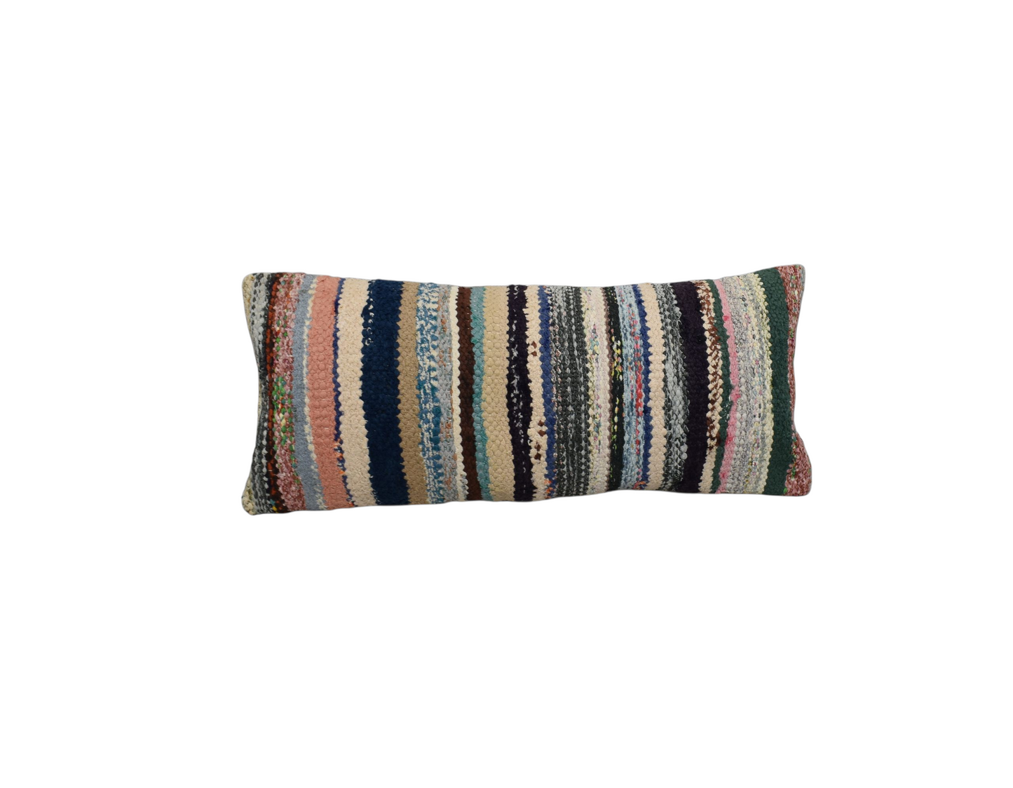 Yeni El Dokuma Dekoratif Lumbar Kilim Kırlent Yastık Kılıfı 6201
