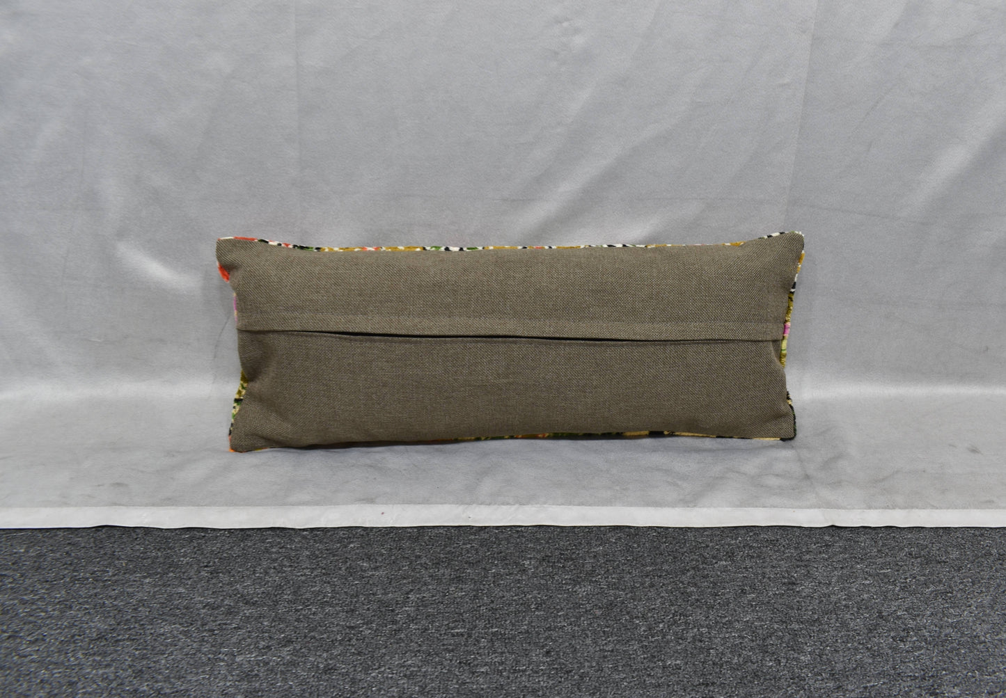 Yeni Kadife Dokuma Dekoratif Kilim Kırlent Yastık Kılıfı 6206