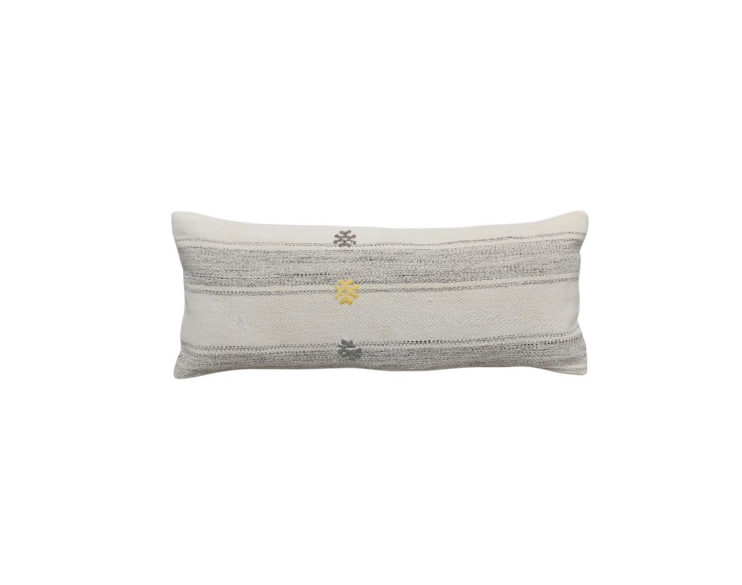 Yeni El Dokuma Dekoratif Lumbar Kilim Kırlent Yastık Kılıfı 6211