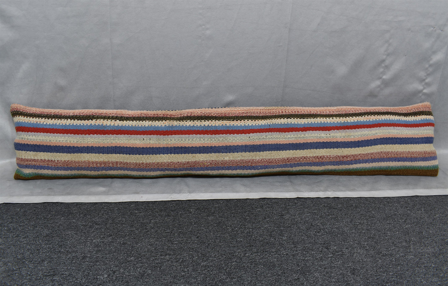 Yeni El Dokuma Dekoratif Lumbar Kilim Kırlent Yastık Kılıfı 6212