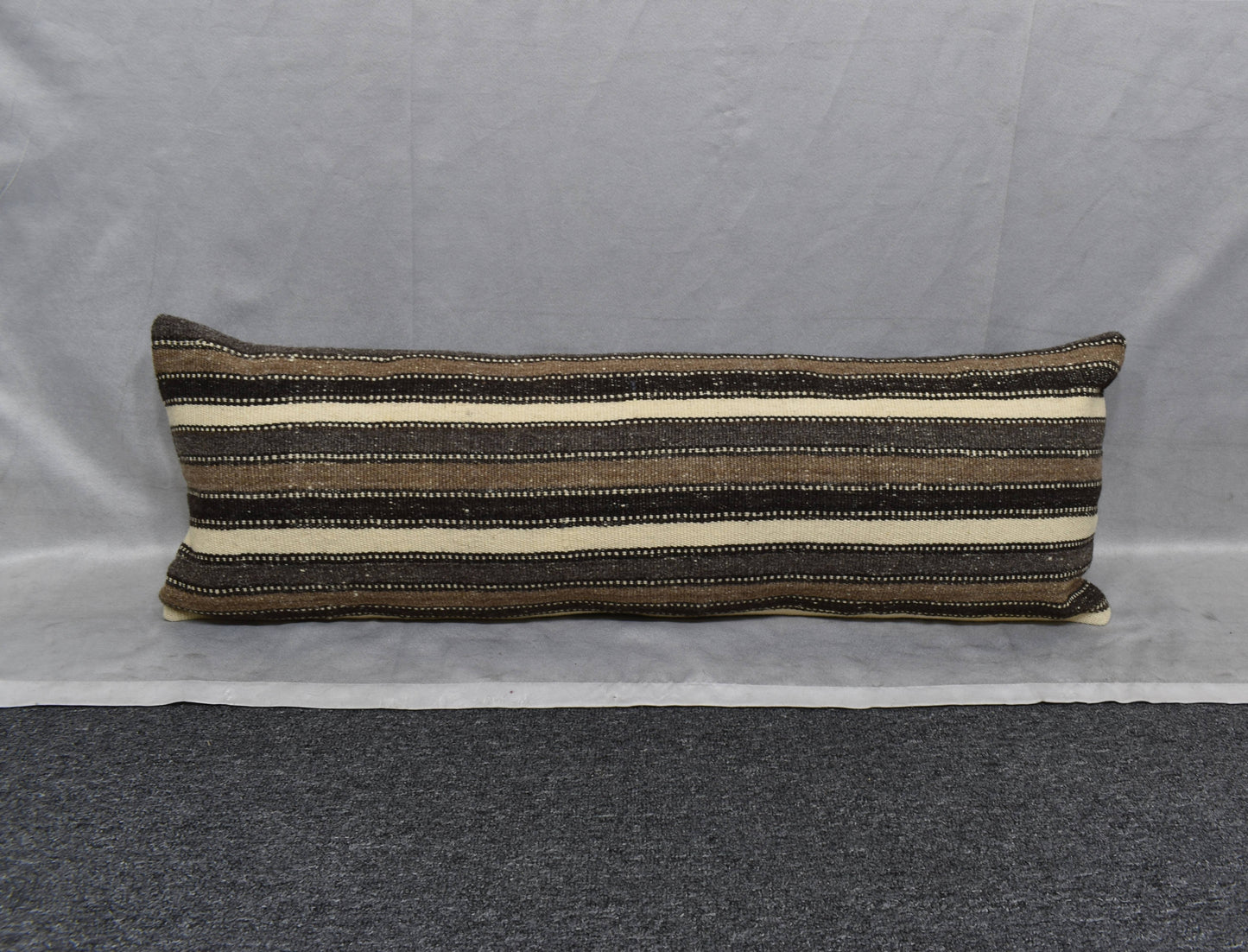 Yeni El Dokuma Dekoratif Lumbar Kilim Kırlent Yastık Kılıfı 6215