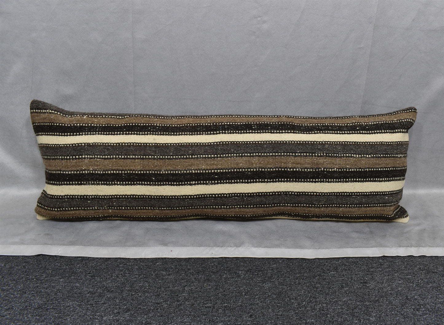 Yeni El Dokuma Dekoratif Lumbar Kilim Kırlent Yastık Kılıfı 6215