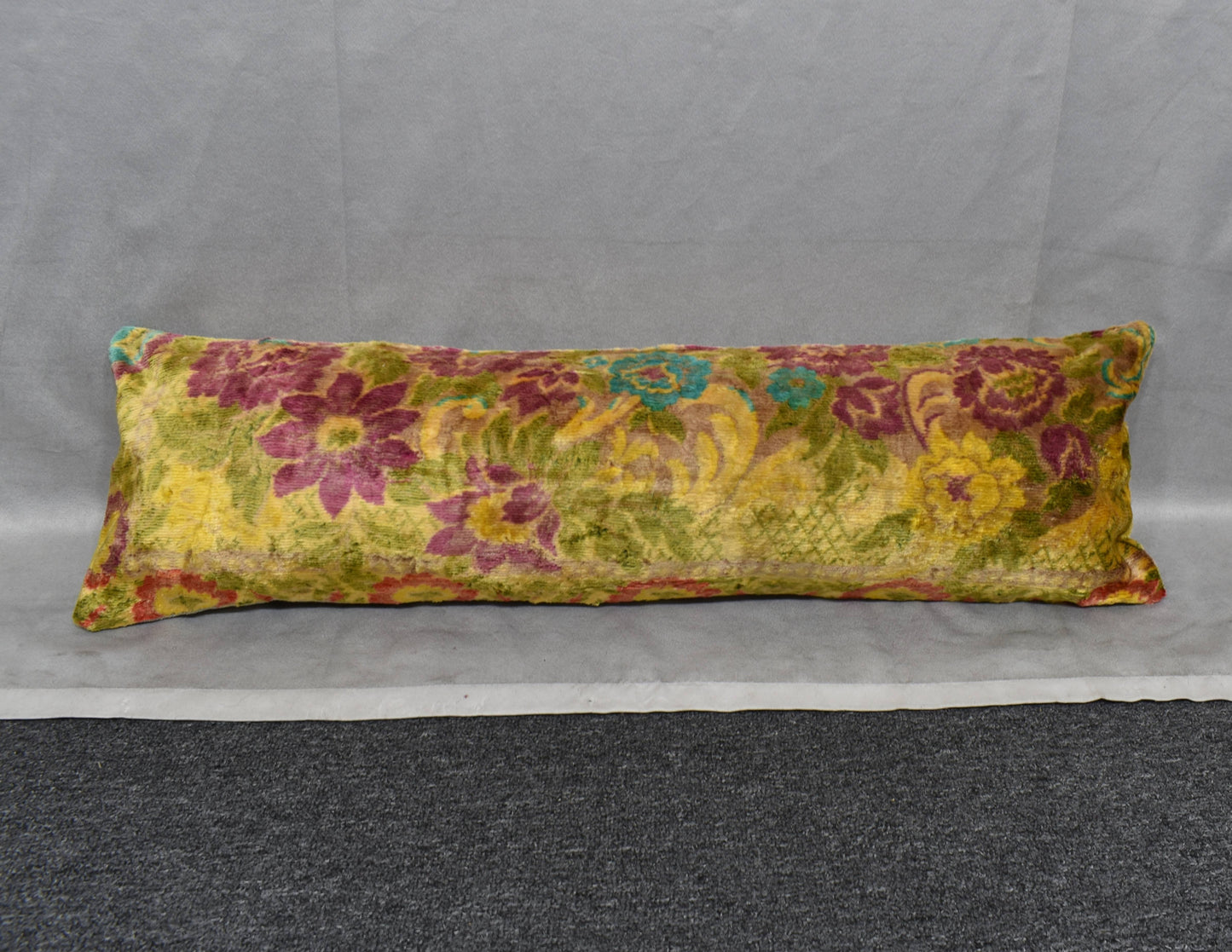 Yeni Kadife Dokuma Dekoratif Kilim Kırlent Yastık Kılıfı 6218