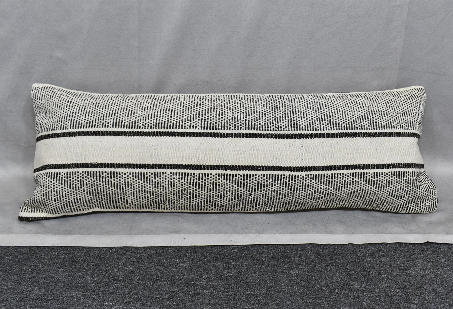 Yeni El Dokuma Dekoratif Lumbar Kilim Kırlent Yastık Kılıfı 6221