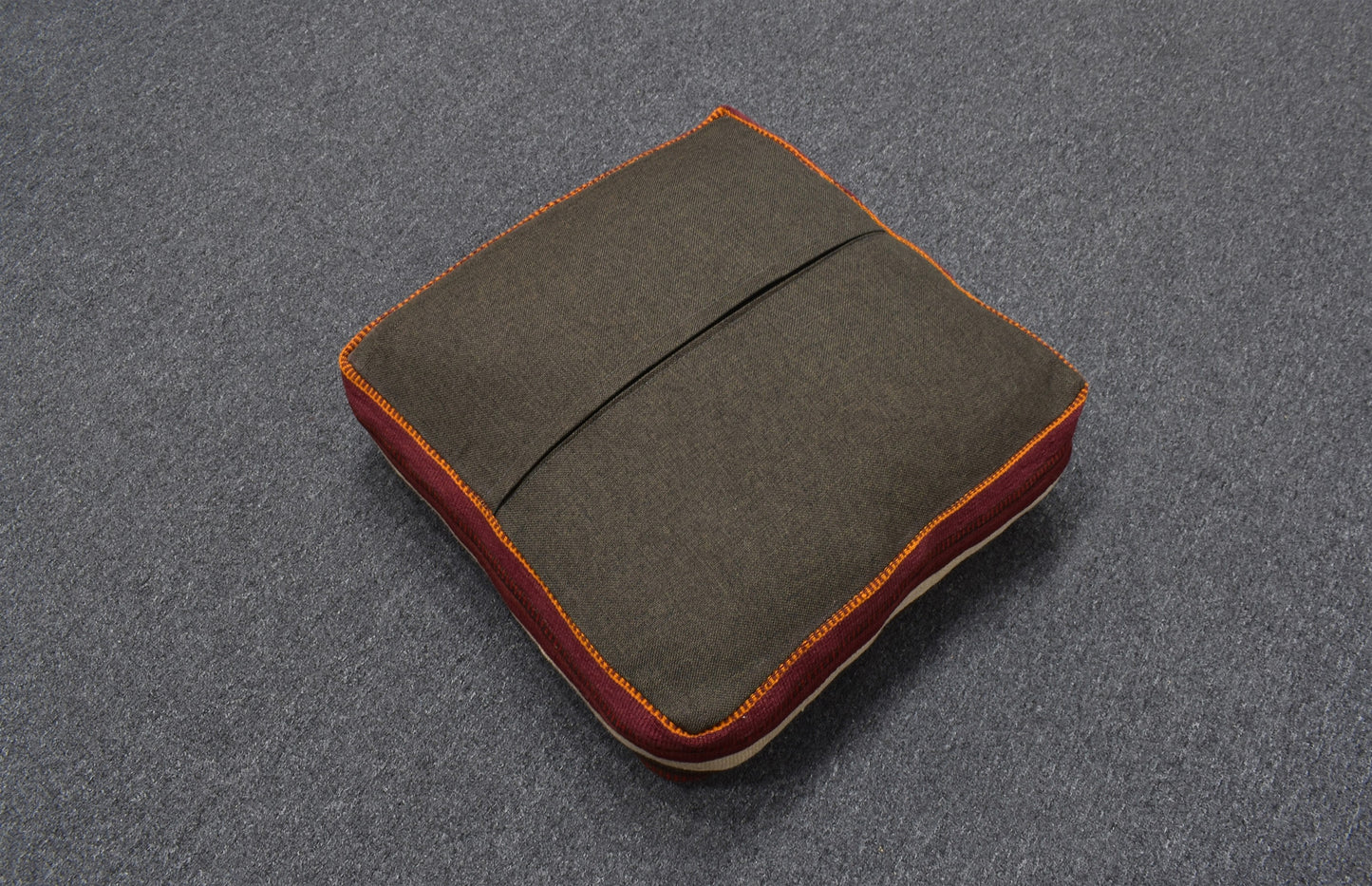 Yeni El Dokuma Dekoratif Puf Köşe Minderi Kırlent Kılıfı Kilim 6223