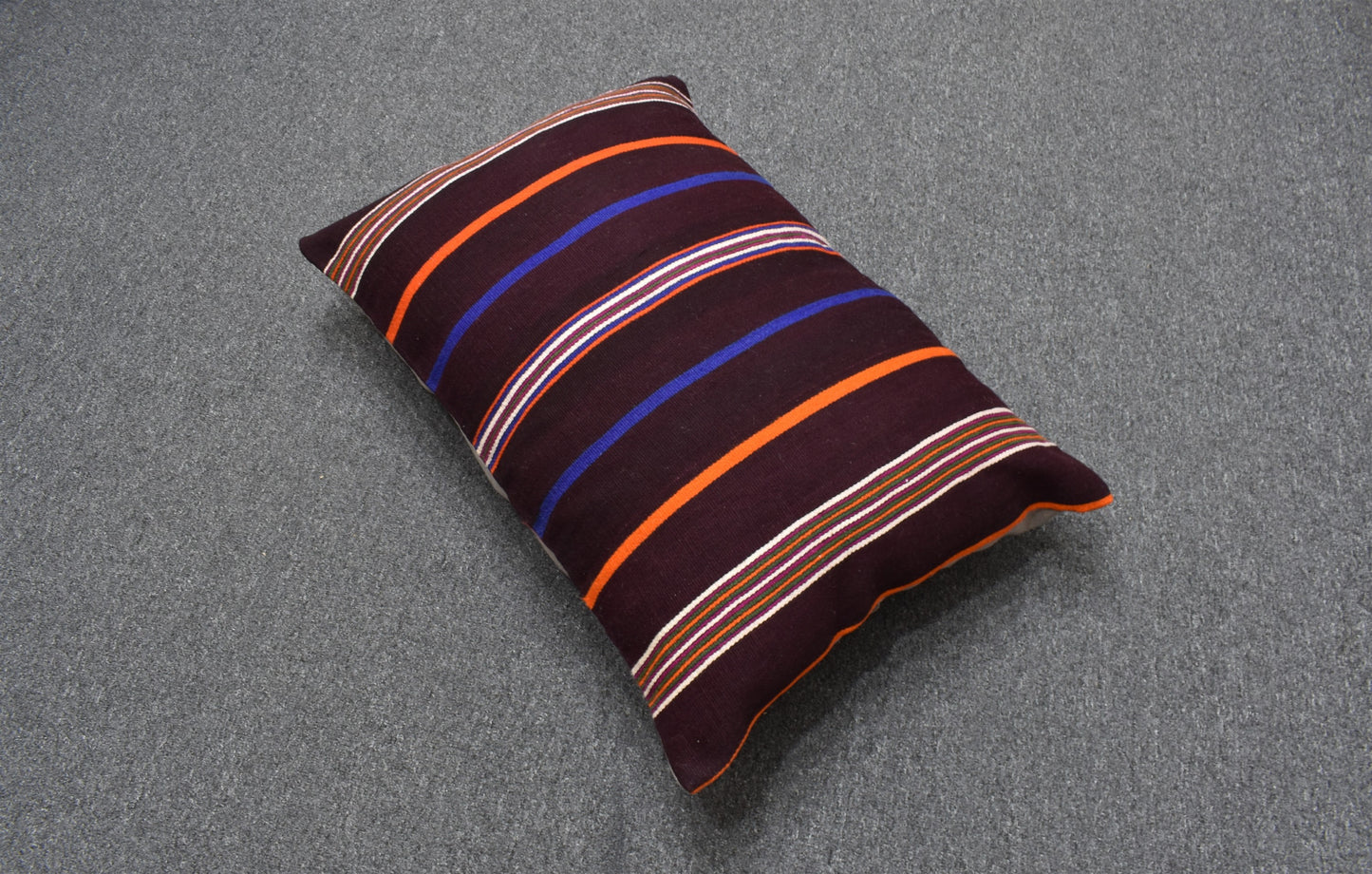 Yeni El Dokuma Dekoratif Lumbar Kilim Kırlent Yastık Kılıfı 6226