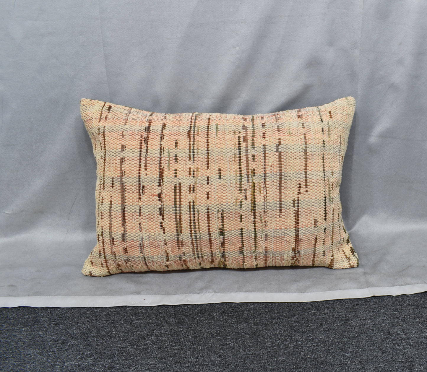 Yeni El Dokuma Dekoratif Kilim Kırlent Yastık Kılıfı 6236
