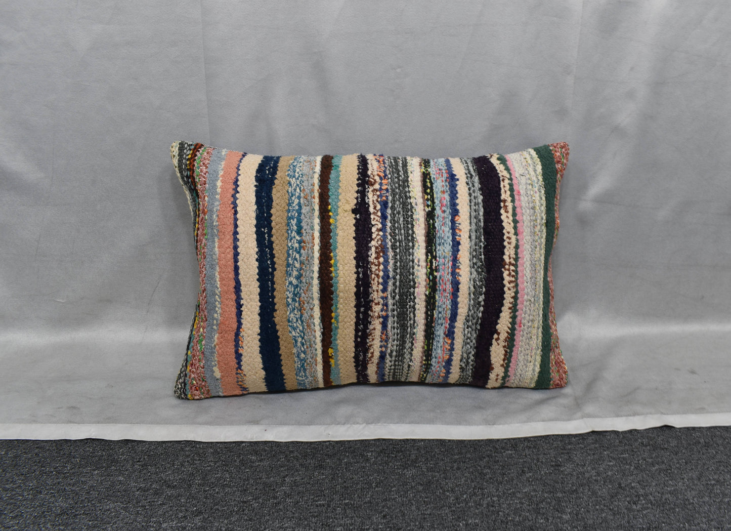 Yeni El Dokuma Dekoratif Kilim Kırlent Yastık Kılıfı 6238