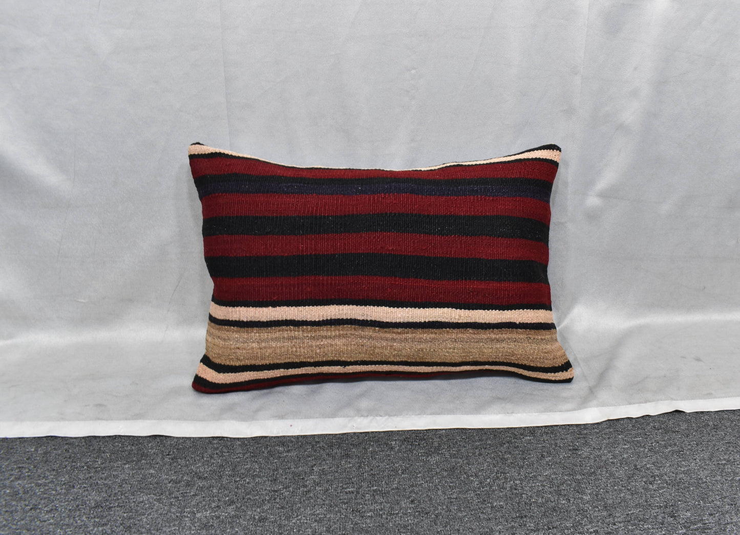 Yeni El Dokuma Dekoratif Kilim Kırlent Yastık Kılıfı 6240