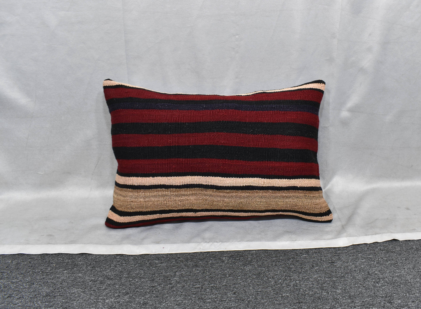 Yeni El Dokuma Dekoratif Kilim Kırlent Yastık Kılıfı 6240