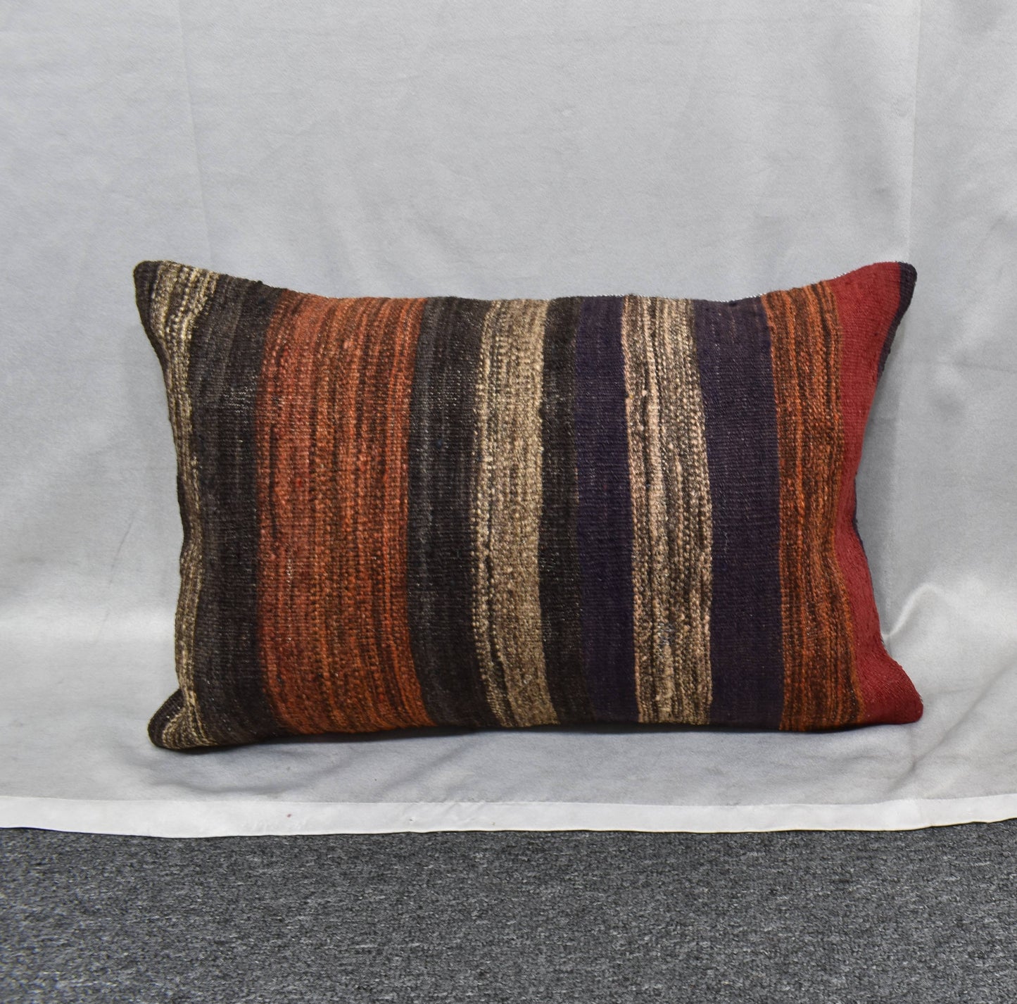 Yeni El Dokuma Dekoratif Kilim Kırlent Yastık Kılıfı 6243