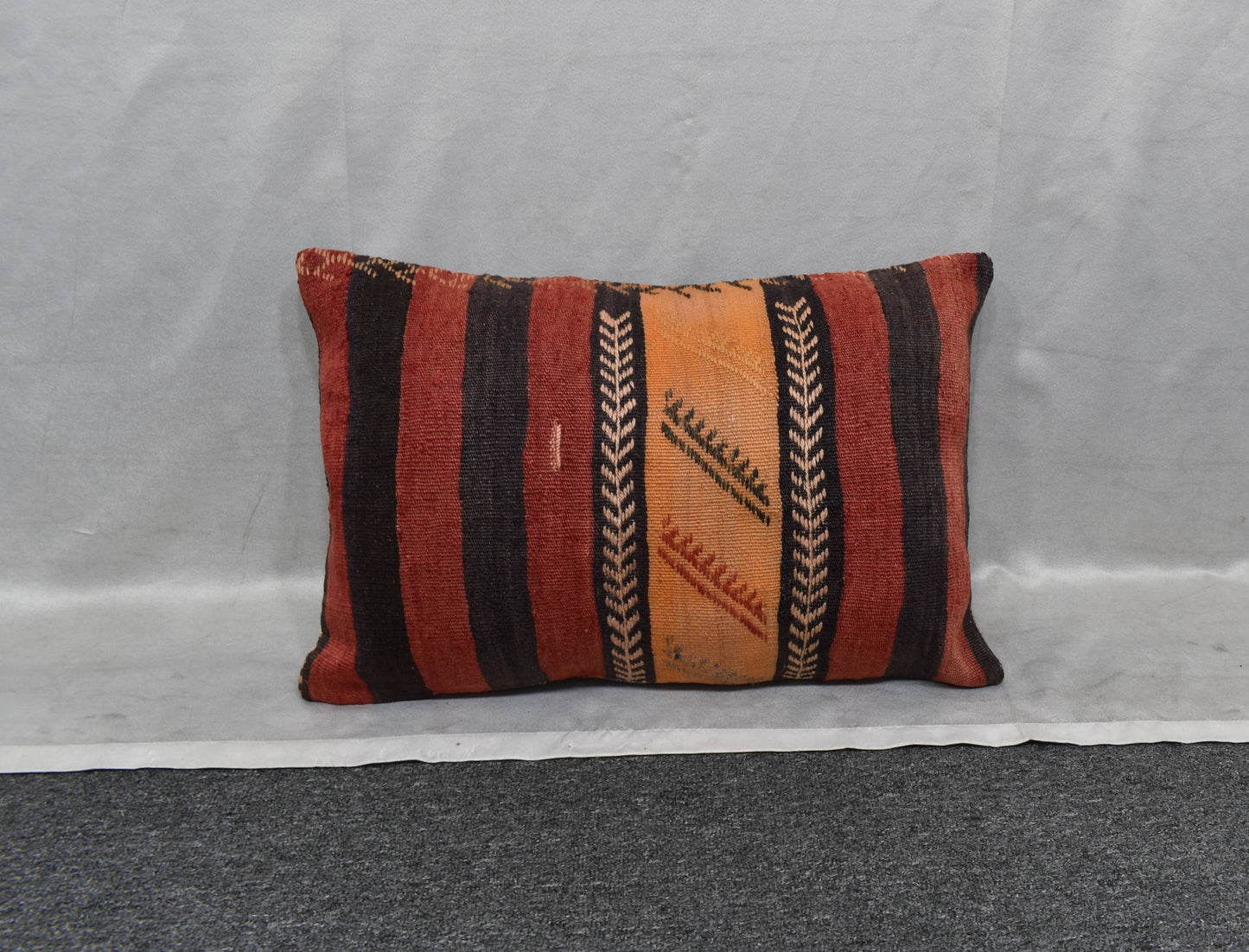 Yeni El Dokuma Dekoratif Kilim Kırlent Yastık Kılıfı 6244