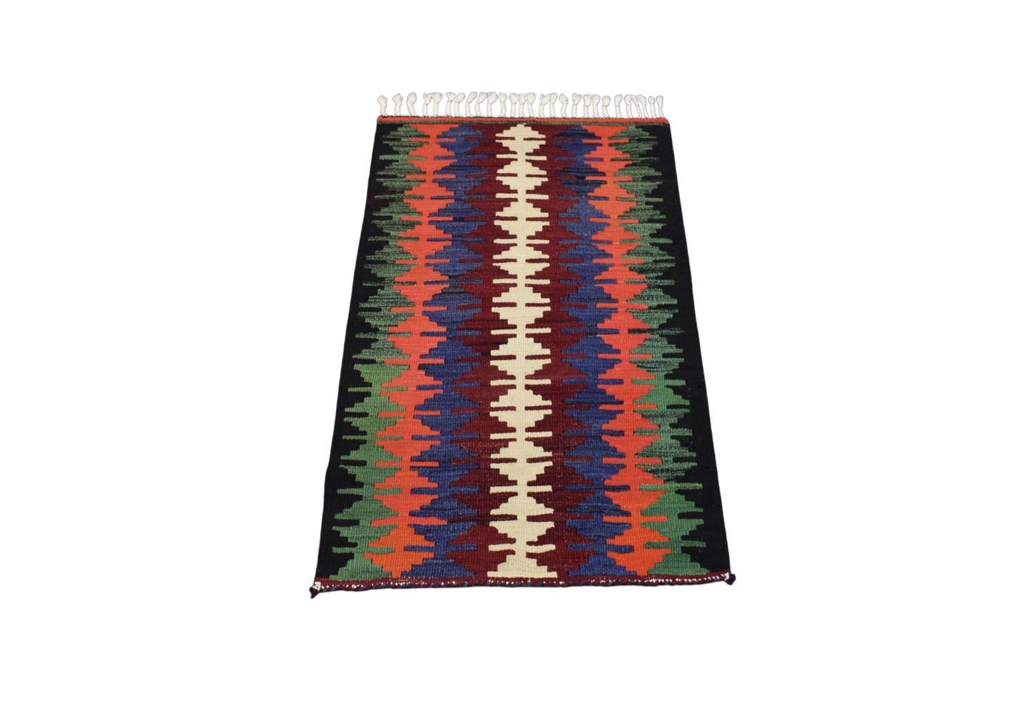 El Dokuma Seçkin Afyon Emirdağ Yün Kilim 6364