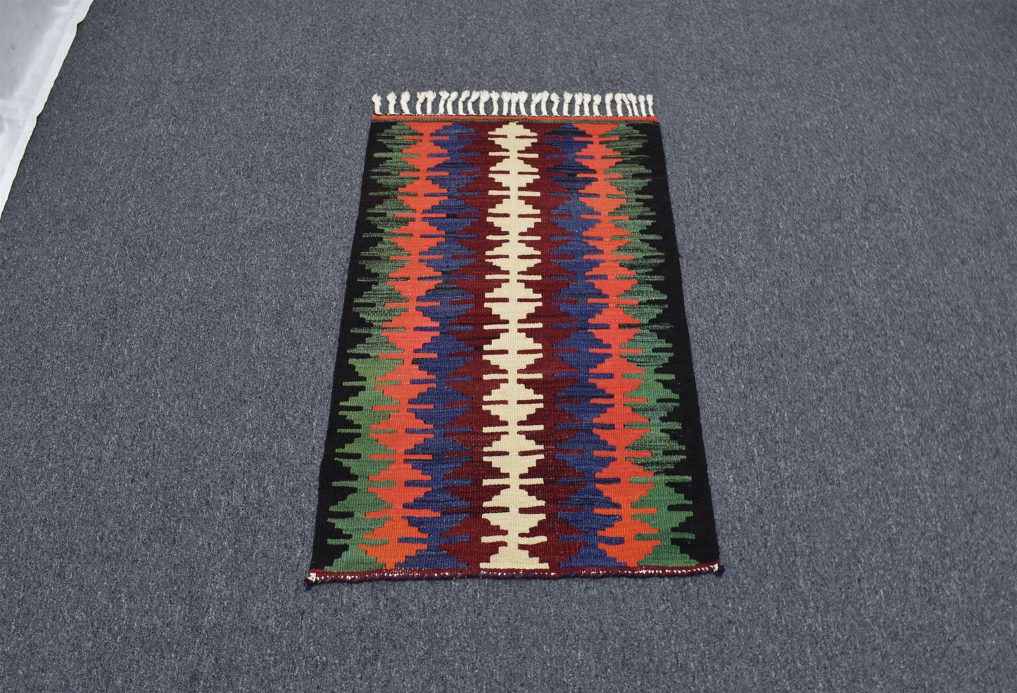 El Dokuma Seçkin Afyon Emirdağ Yün Kilim 6364