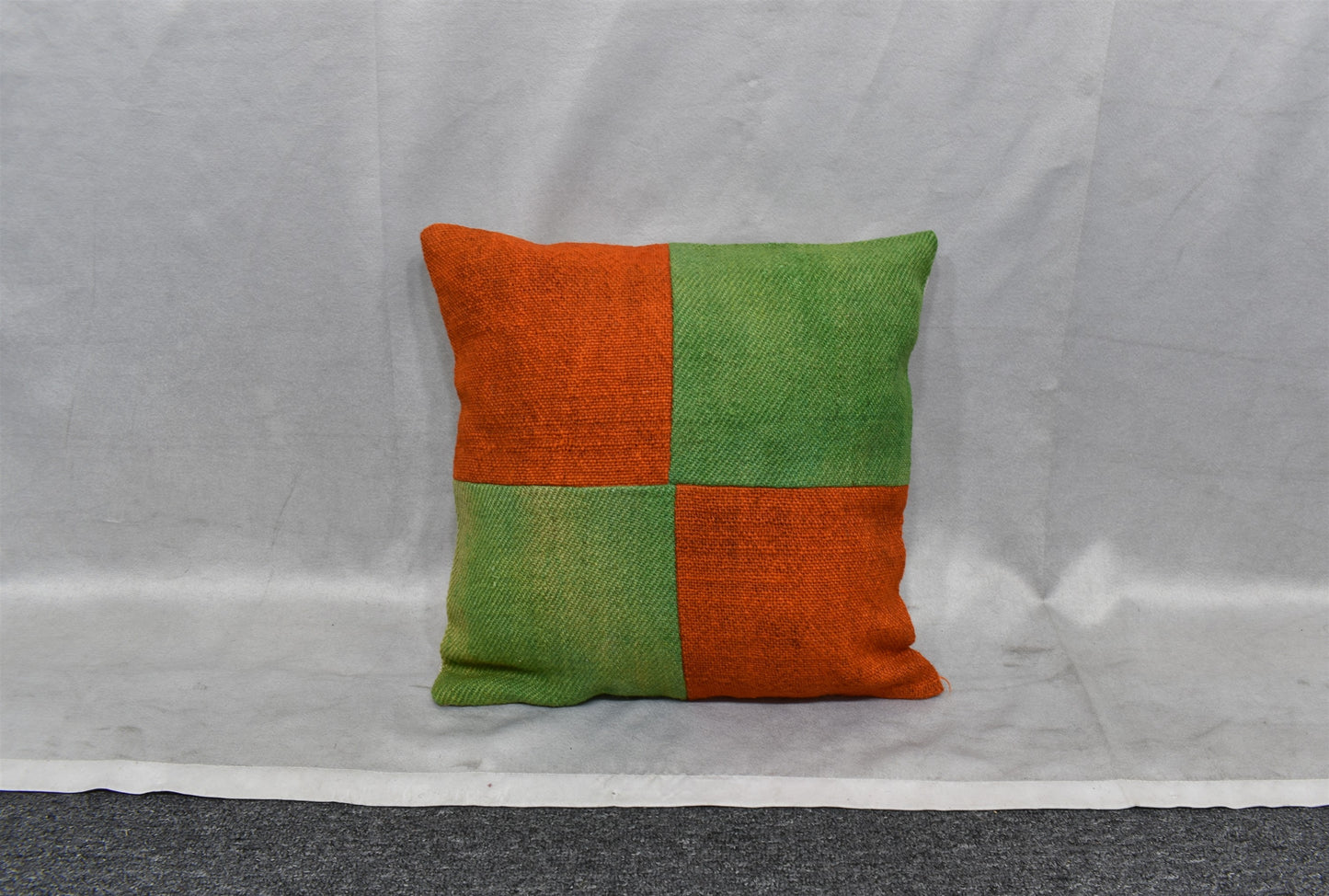 Yeni El Dokuma Patchwork Kırkyama Dekoratif Kilim Kırlent Yastık Kılıfı 6425