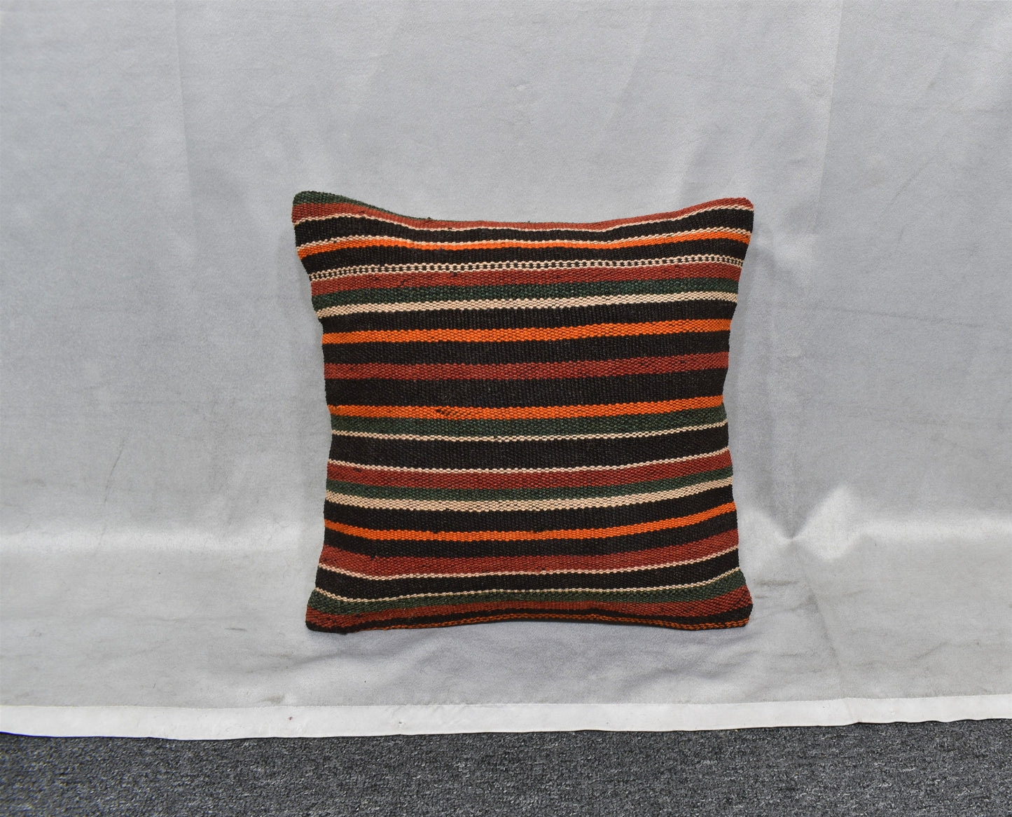 Yeni El Dokuma Dekoratif Kilim Kırlent Yastık Kılıfı 6429
