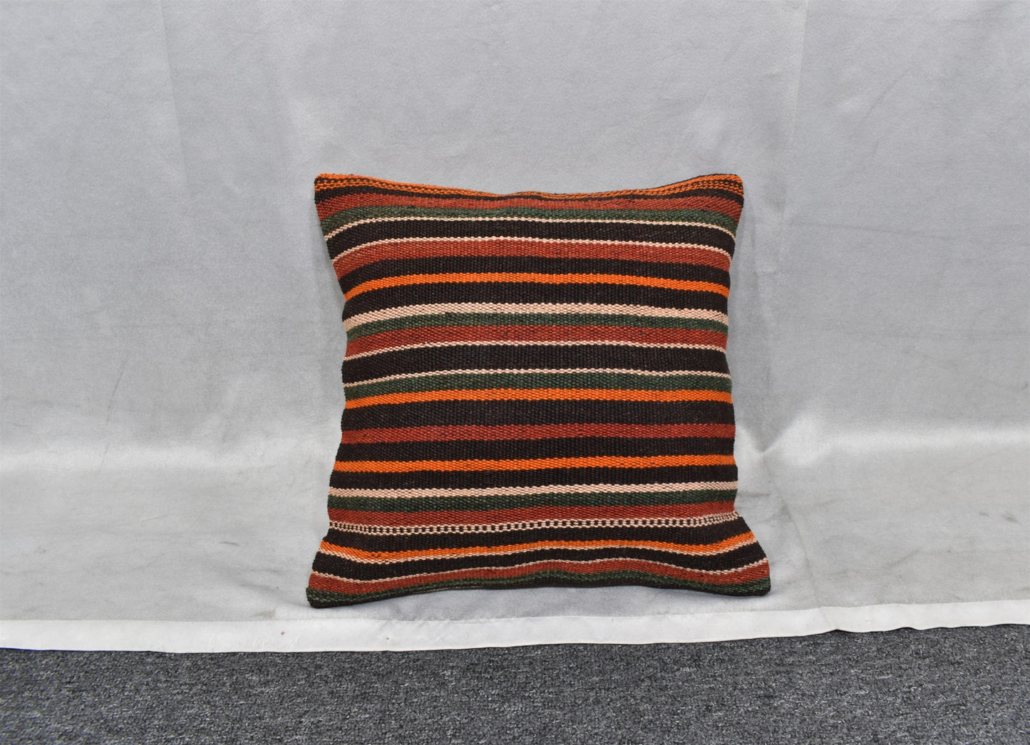 Yeni El Dokuma Dekoratif Kilim Kırlent Yastık Kılıfı 6449