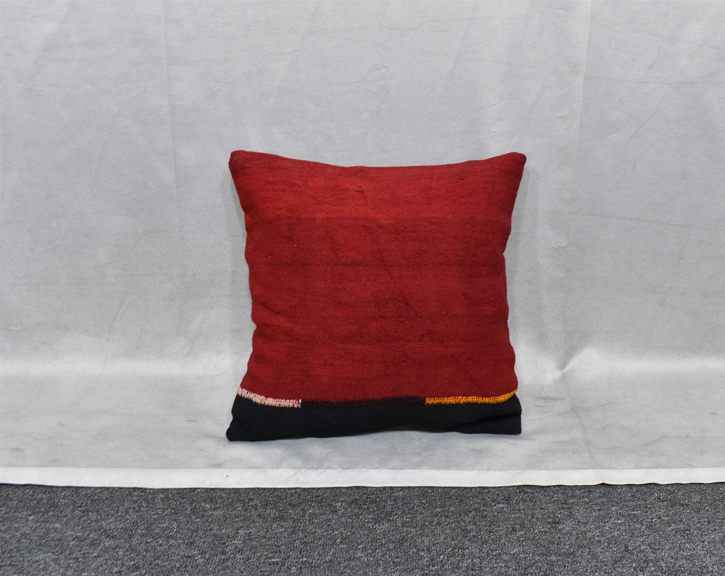 Yeni El Dokuma Dekoratif Kilim Kırlent Yastık Kılıfı 6457