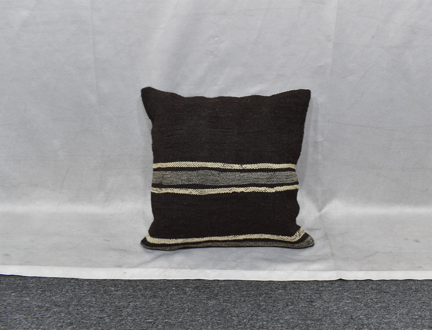 Yeni El Dokuma Dekoratif Kilim Kırlent Yastık Kılıfı 6463
