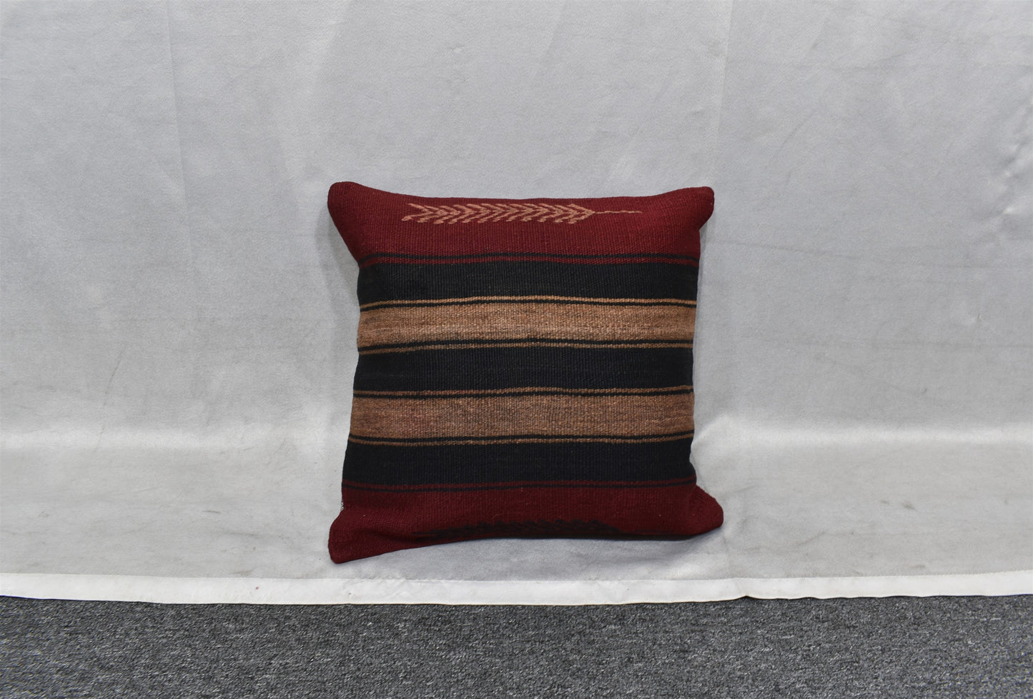 Yeni El Dokuma Dekoratif Kilim Kırlent Yastık Kılıfı 6471