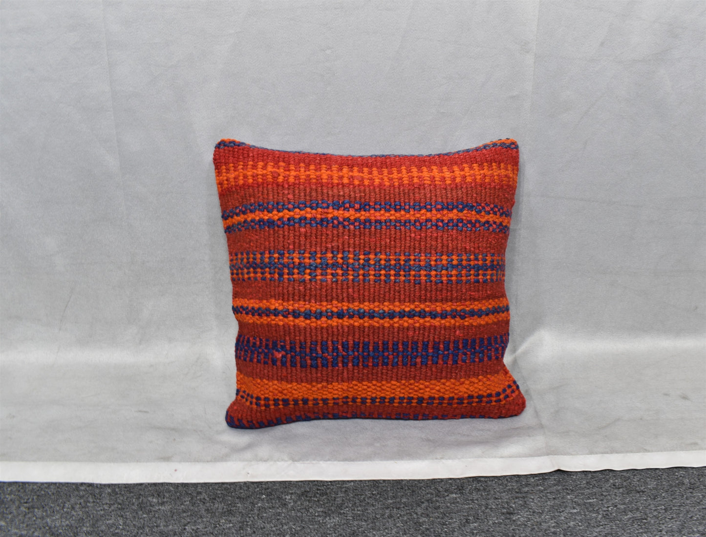 Yeni El Dokuma Dekoratif Kilim Kırlent Yastık Kılıfı 6472