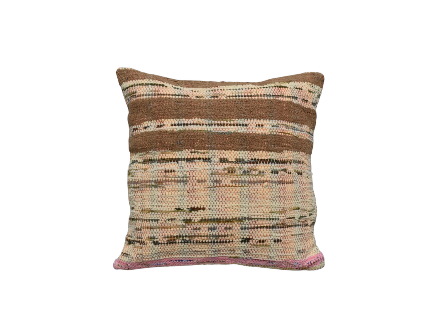 Yeni El Dokuma Dekoratif Kilim Kırlent Yastık Kılıfı 6484