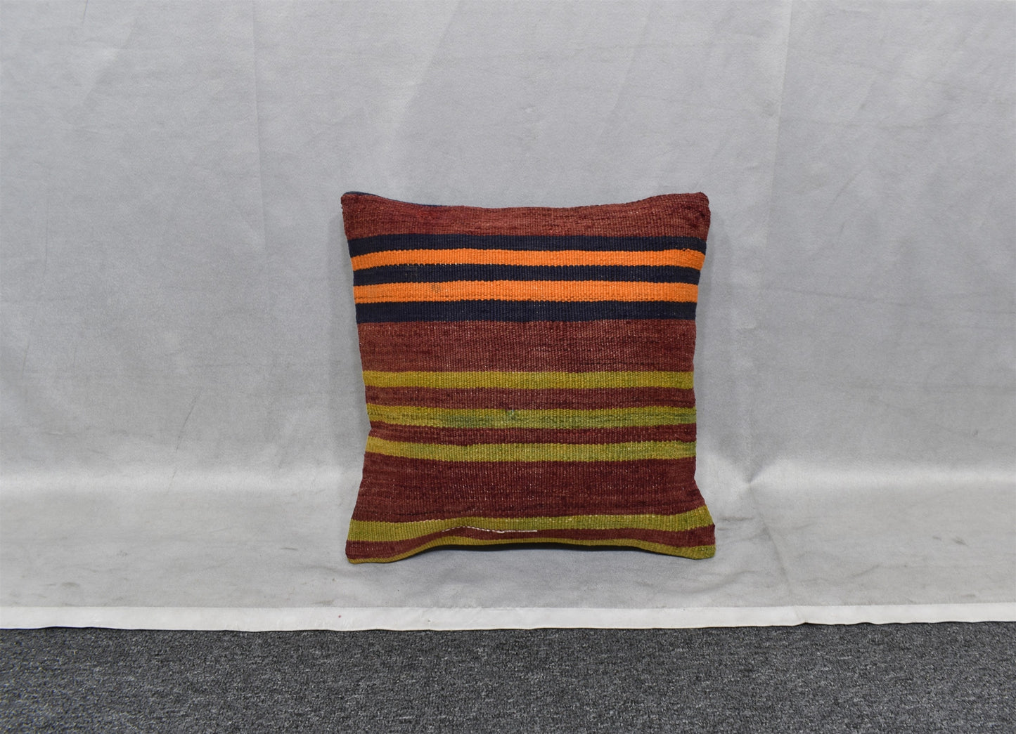 Yeni El Dokuma Dekoratif Kilim Kırlent Yastık Kılıfı 6487
