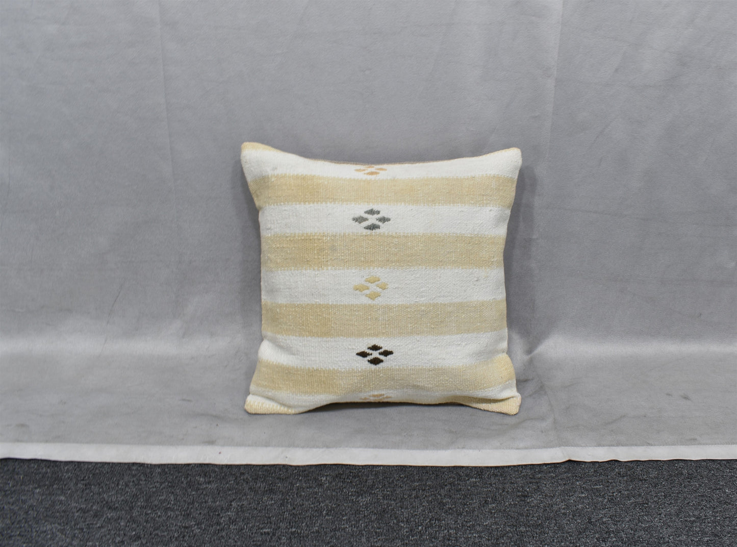 Yeni El Dokuma Dekoratif Kilim Kırlent Yastık Kılıfı 6490