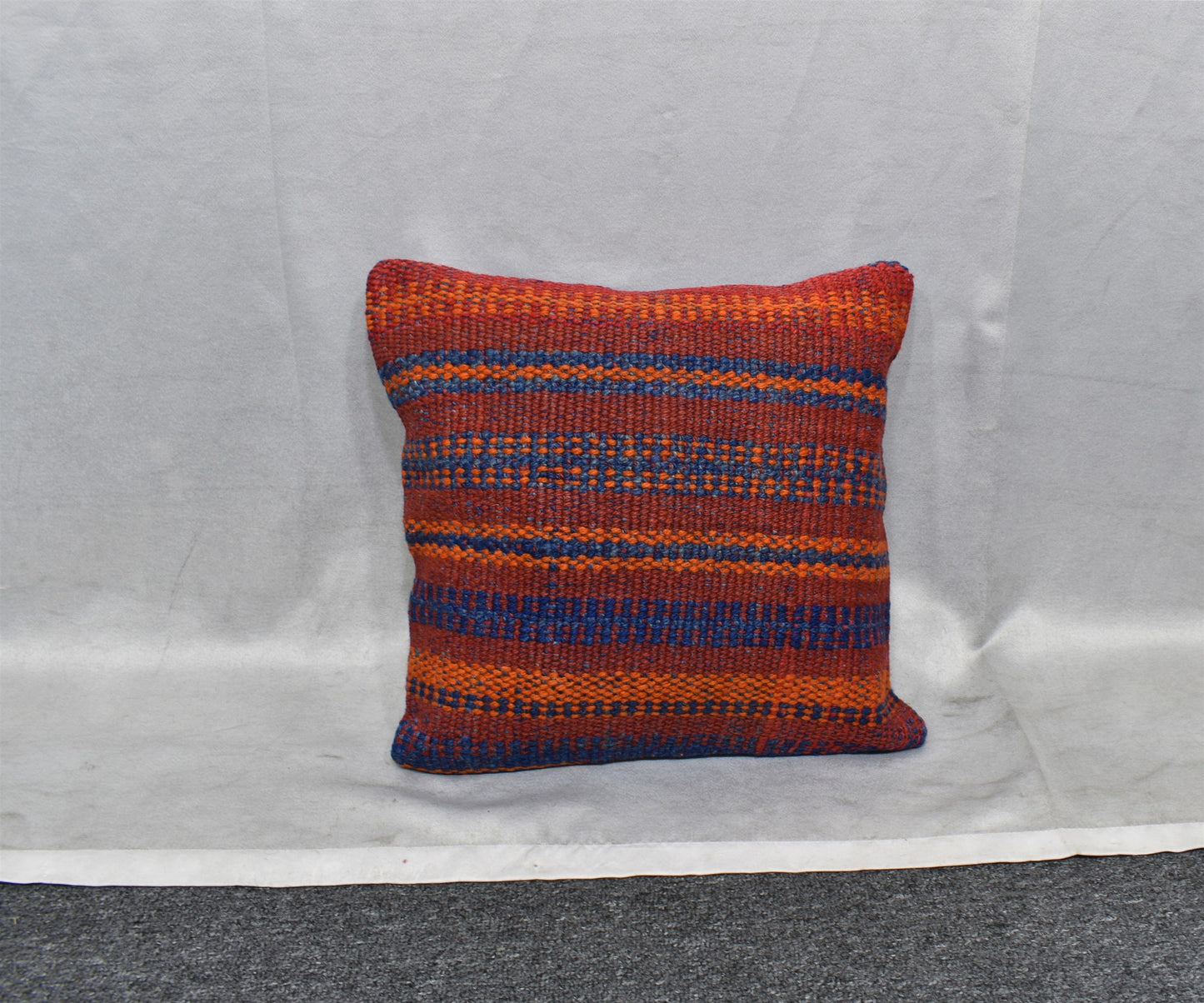 Yeni El Dokuma Dekoratif Kilim Kırlent Yastık Kılıfı 6501