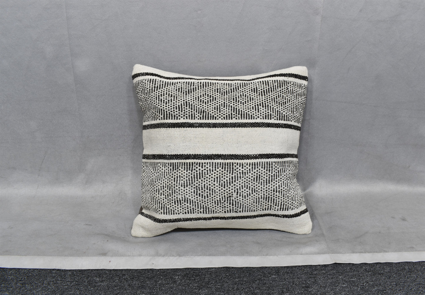 Yeni El Dokuma Dekoratif Kilim Kırlent Yastık Kılıfı 6514