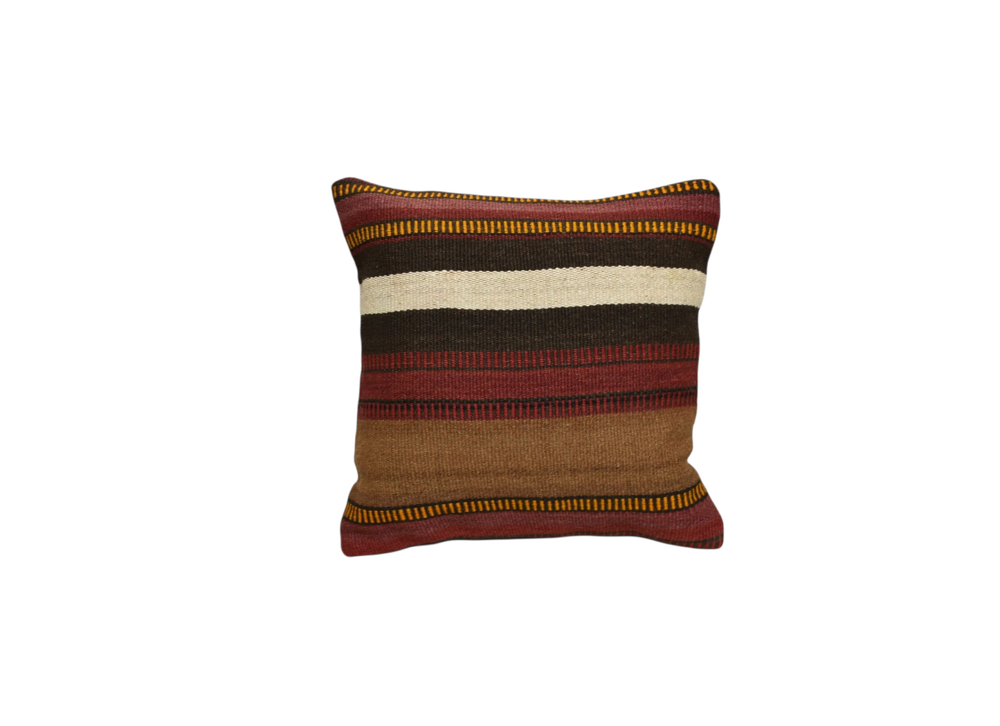 Yeni El Dokuma Dekoratif Kilim Kırlent Yastık Kılıfı 6531
