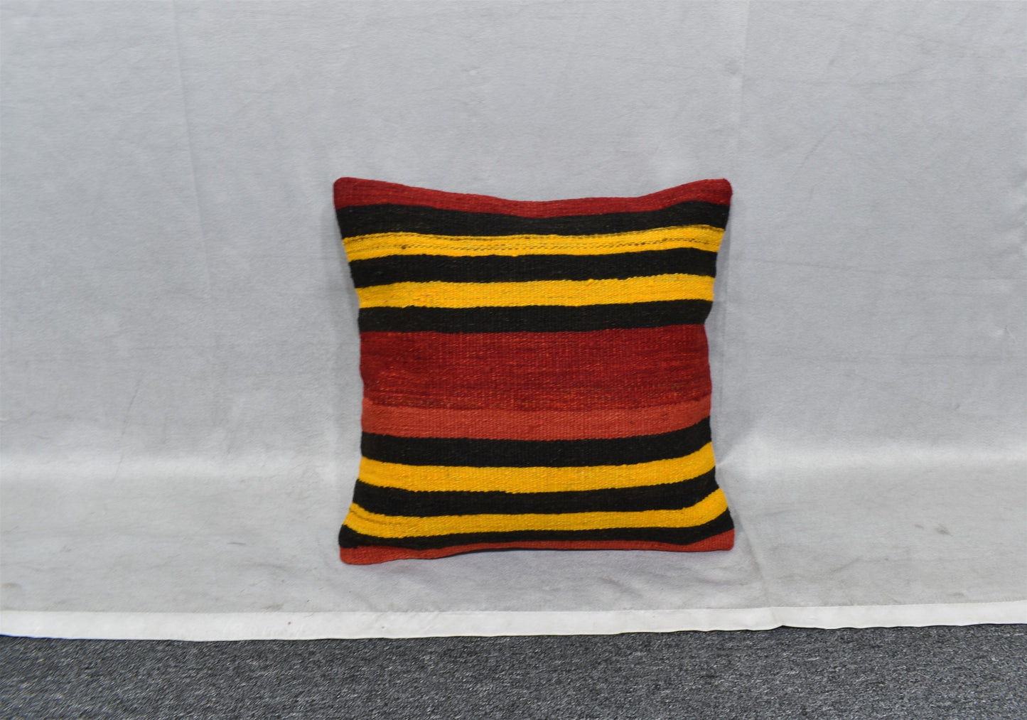 Yeni El Dokuma Dekoratif Kilim Kırlent Yastık Kılıfı 6536