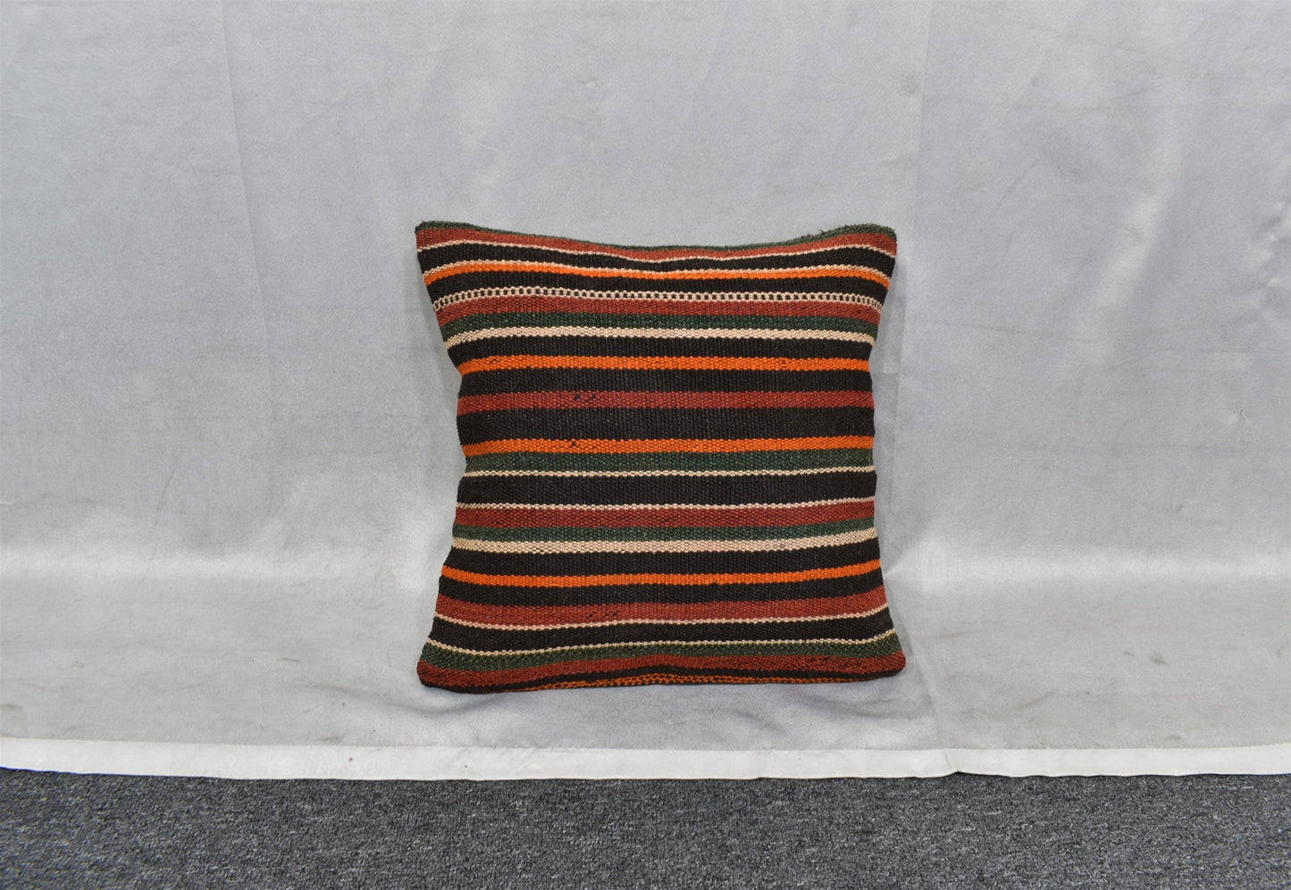 Yeni El Dokuma Dekoratif Kilim Kırlent Yastık Kılıfı 6539