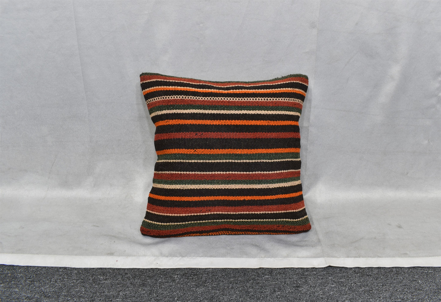 Yeni El Dokuma Dekoratif Kilim Kırlent Yastık Kılıfı 6539