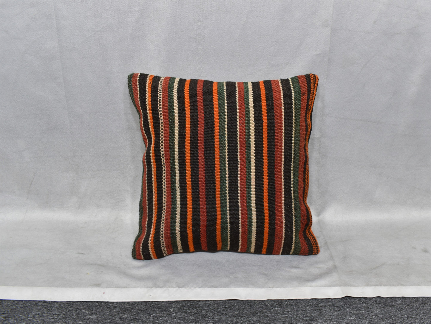 Yeni El Dokuma Dekoratif Kilim Kırlent Yastık Kılıfı 6558