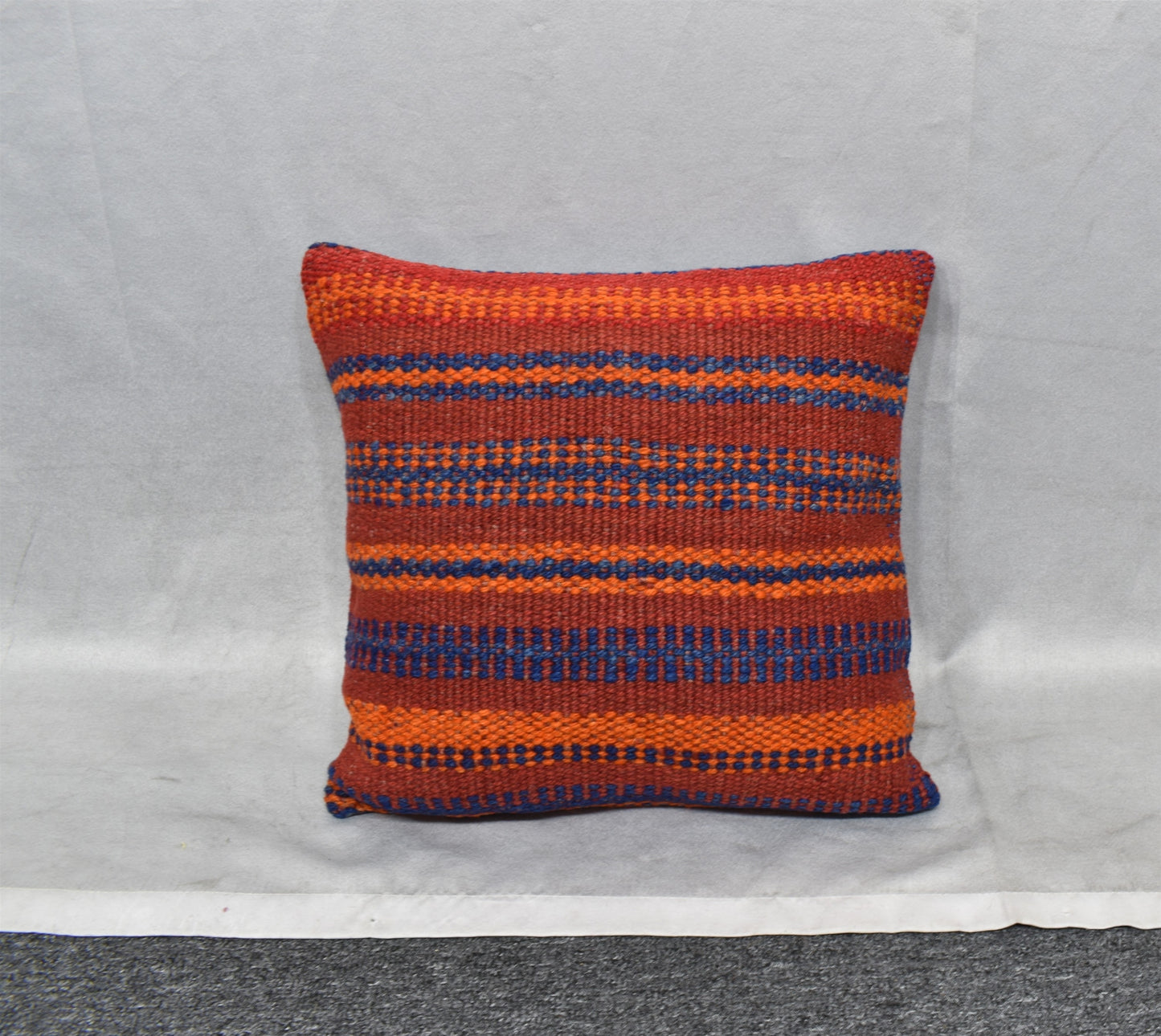 Yeni El Dokuma Dekoratif Kilim Kırlent Yastık Kılıfı 6560