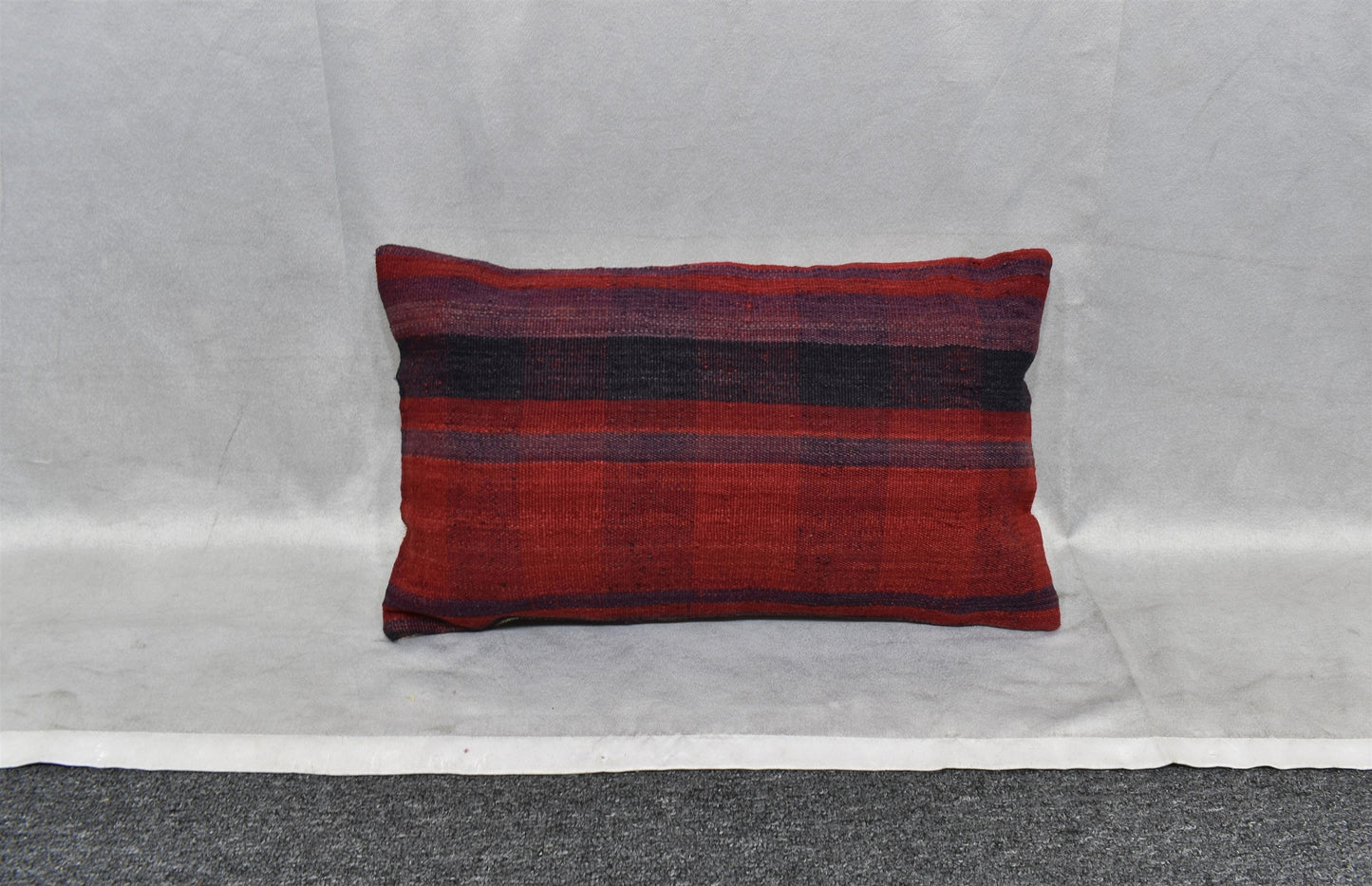 Yeni El Dokuma Dekoratif Lumbar Kilim Kırlent Yastık Kılıfı 6571